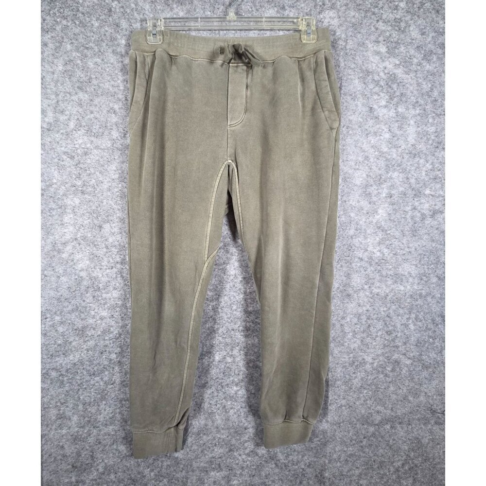 Rails Women's Casual Sweatpants Elastic Wasitband Pull On Pockets Olive Size M
